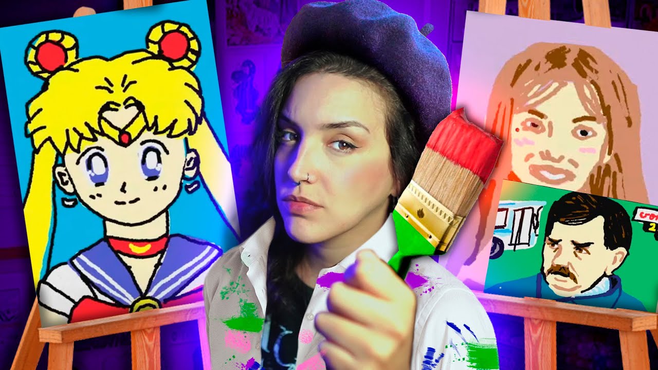 DIBUJANDO A BRITNEY ✨ ESCALANDO A LA FAMA  |  Passpartout