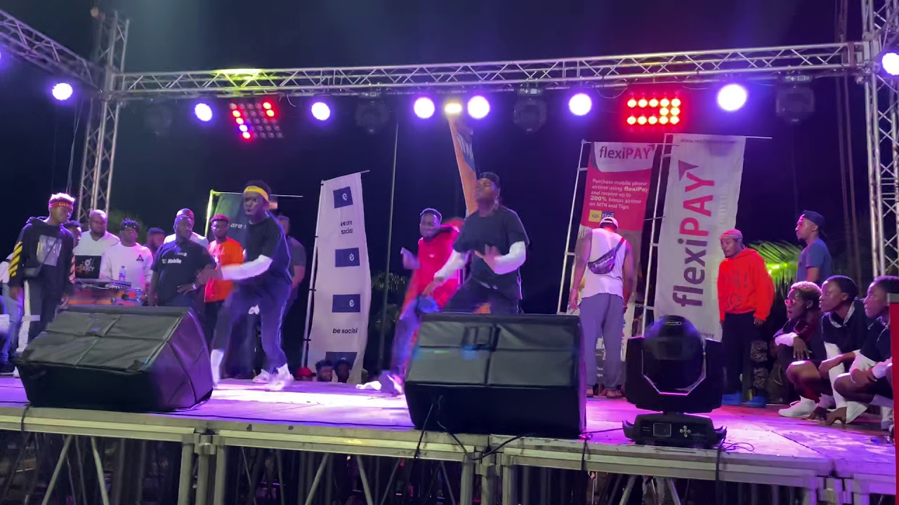 Dwp Academy performance at Hilla Limann Hall week
