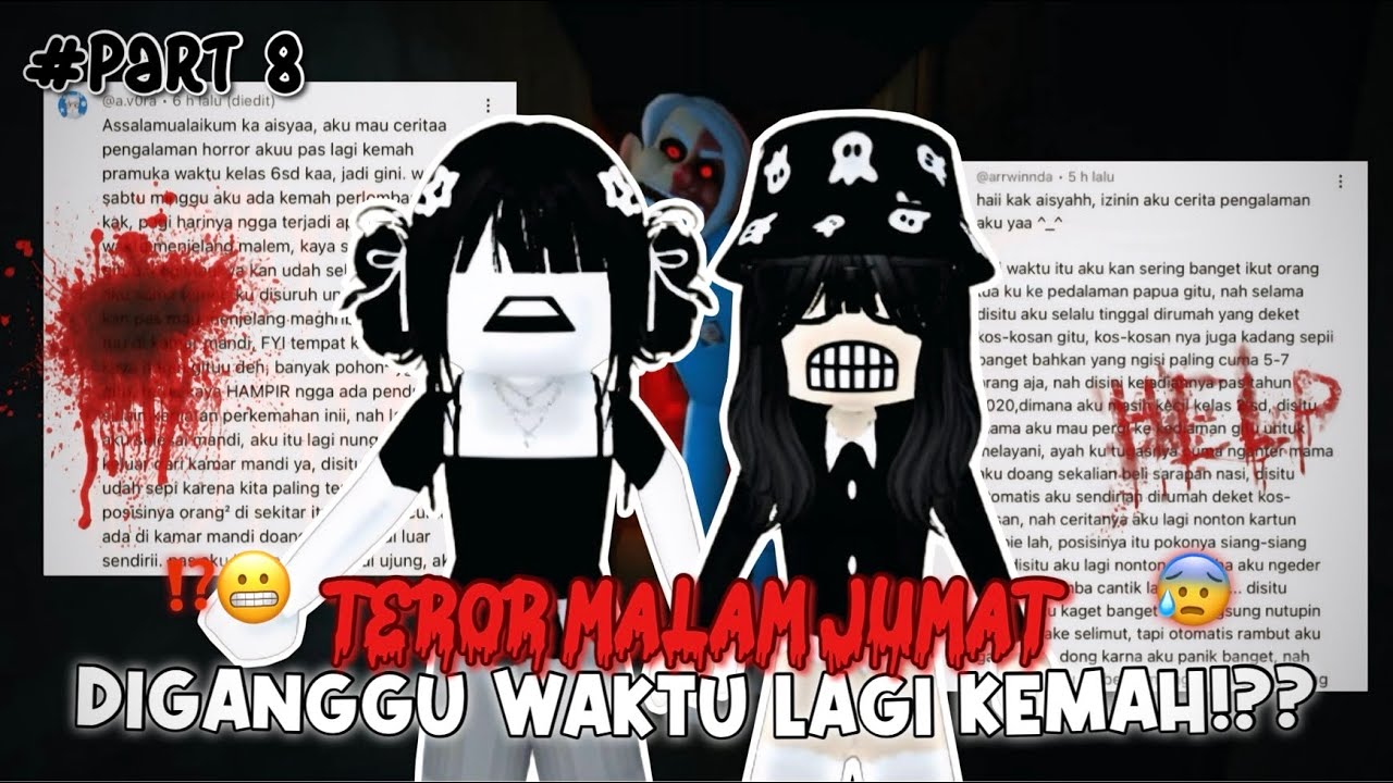 CERITA HOROR SUBSCRIBER⁉️😰 Diganggu di Hutan… Teror Malam Jumat #2 | Roblox Indonesia🇮🇩 |