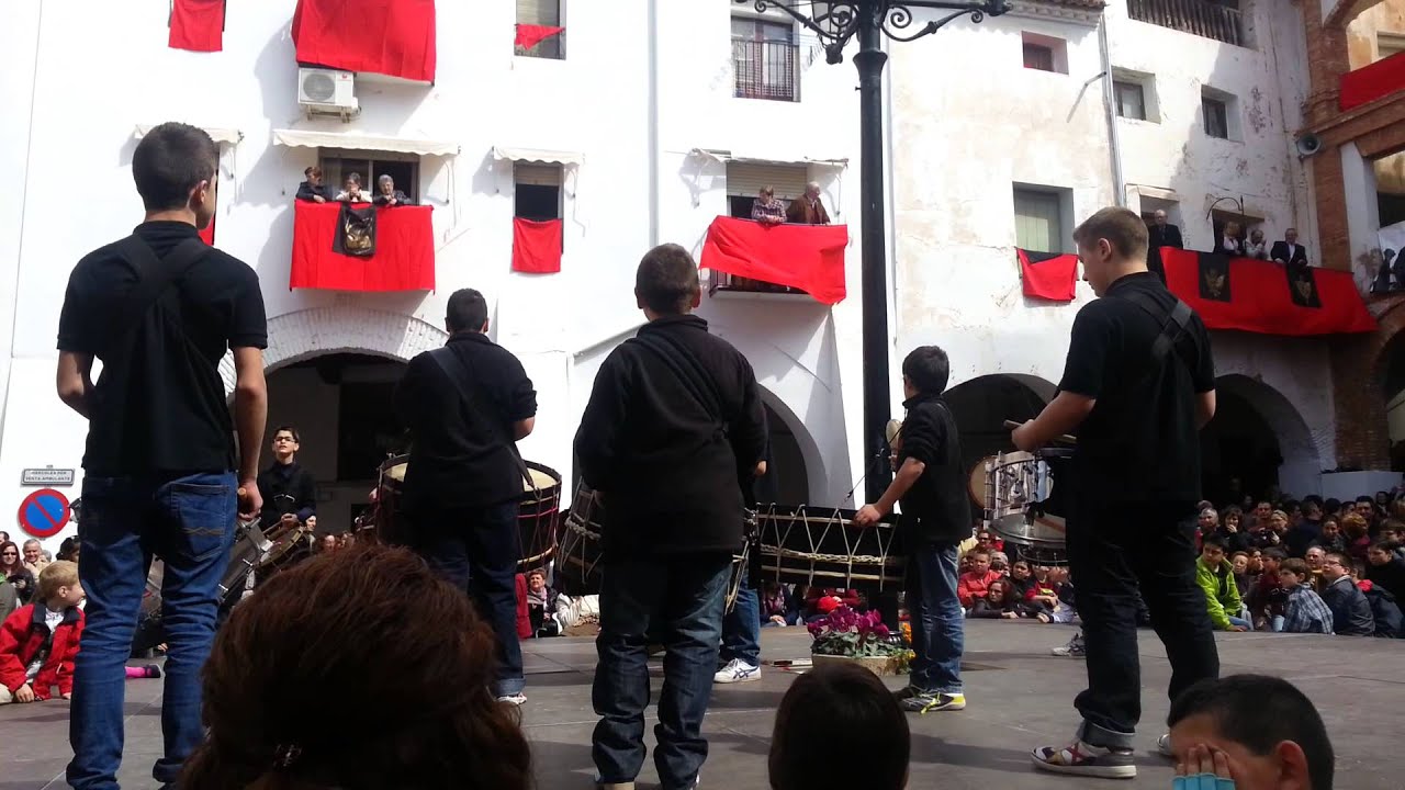Hijar 2013 Actuación Banda Chiqui Santo Sepulcro de Alzira (Valencia)