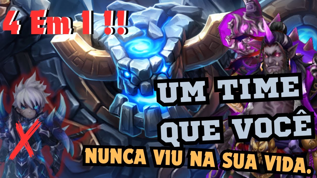 MELHORES TIMES  AUTO & SEMI-AUTO PARA LABIRINTO DO TARTARUS NO SUMMONERS WAR [TODOS BOSSES]
