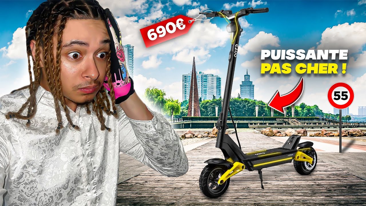 OOTD S10 - 1400W 55km/h, UNE NOUVELLE TROTTINETTE ÉLECTRIQUE PAS CHÈRE ET PUISSANTE !
