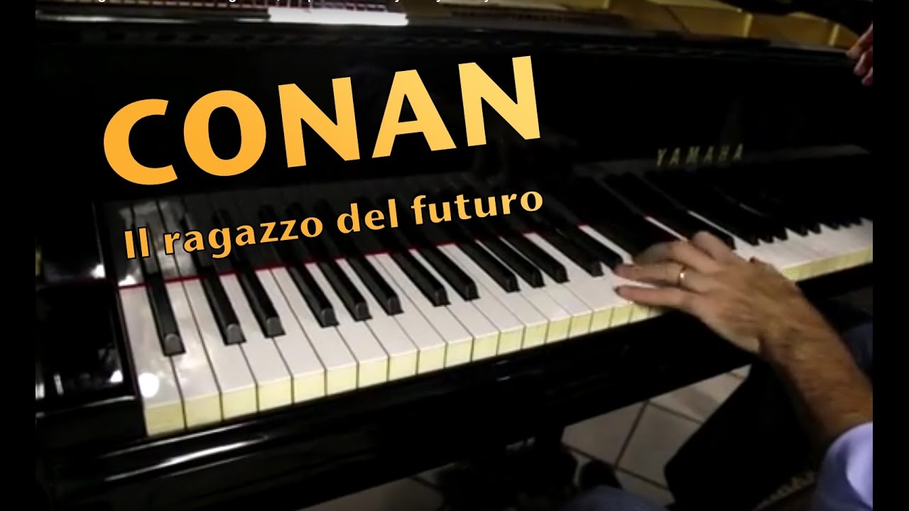 Conan il ragazzo del Futuro - sigla - HQ HD piano cover