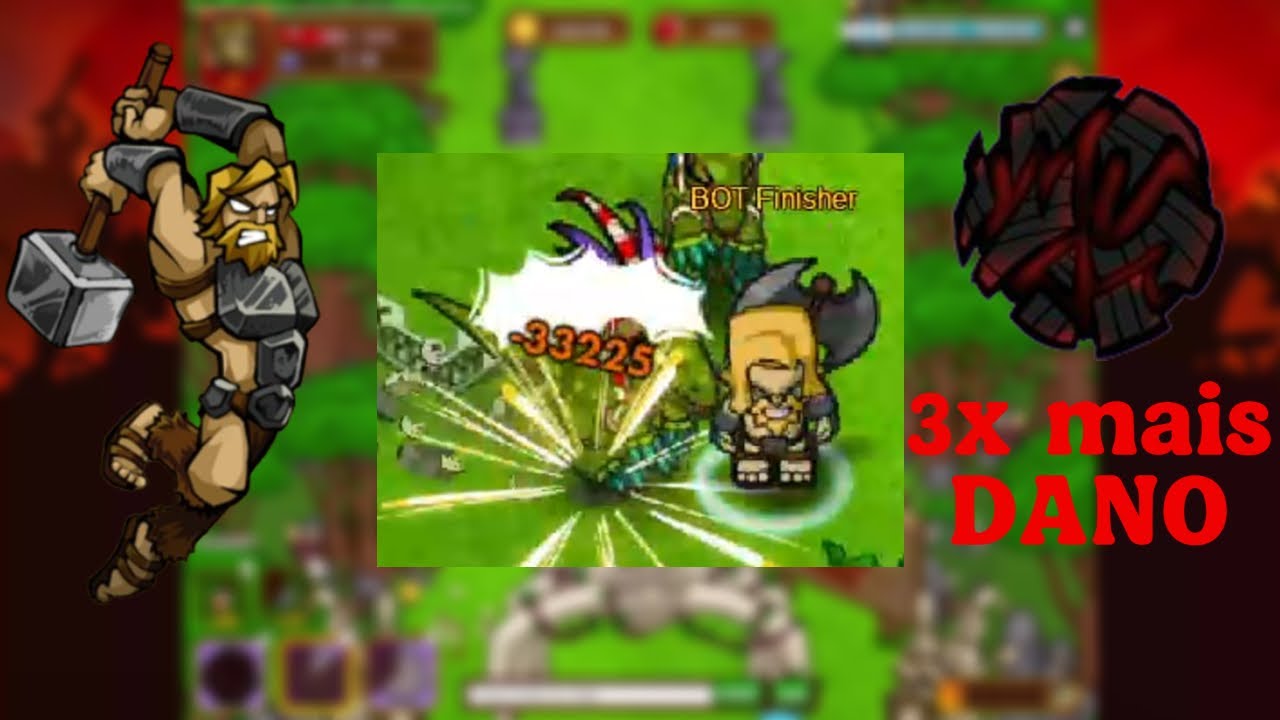 Dungeon Rampage | Bug 3x mais dano Berserker