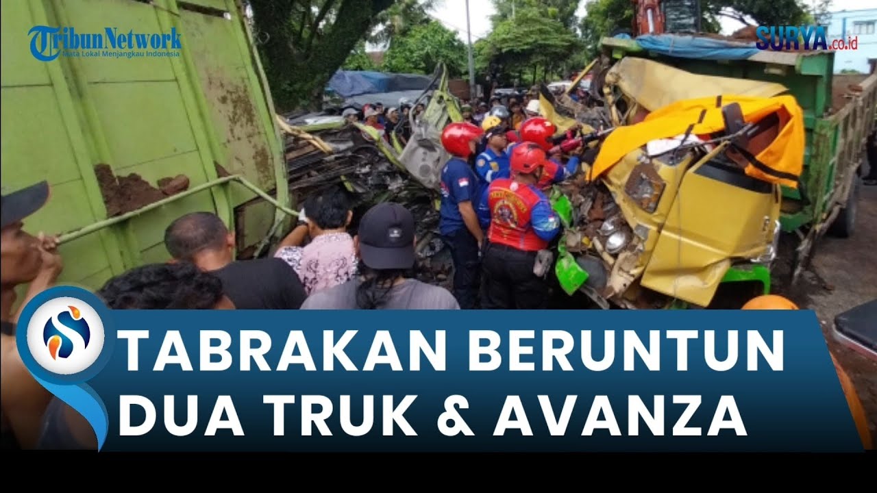Kecelakaan Beruntun di Jalur Banyuwangi-Jember Libatkan 2 Truk & 1 Mobil, Ada Penumpang Terjepit