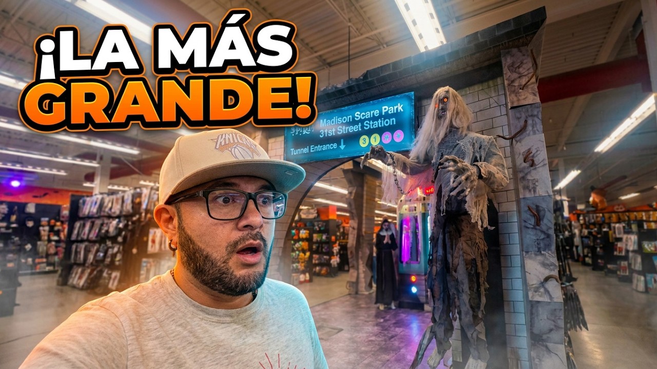 Entr&eacute; A La Tienda De Halloween M&aacute;s Grande De USA