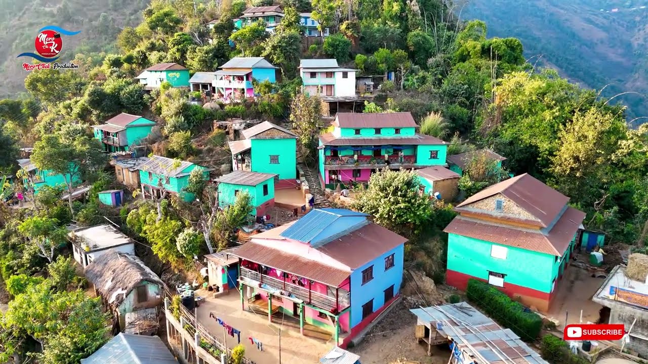 हाम्राे डाँडाखर्कलाइ यसरी हेर्दा |  Dandakhara Drone 4K Video