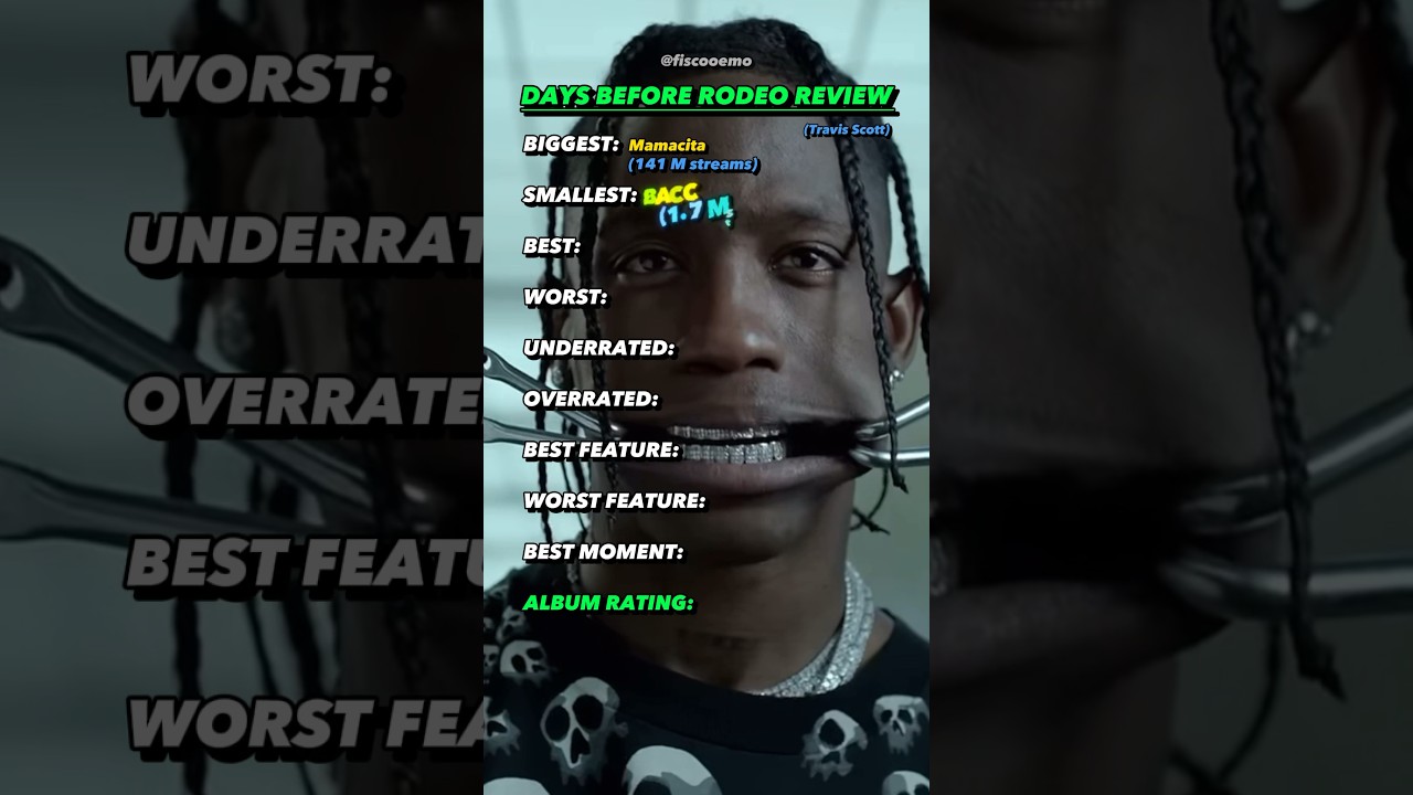 DAYS BEFORE RODEO review #daysbeforerodeo #traviscott