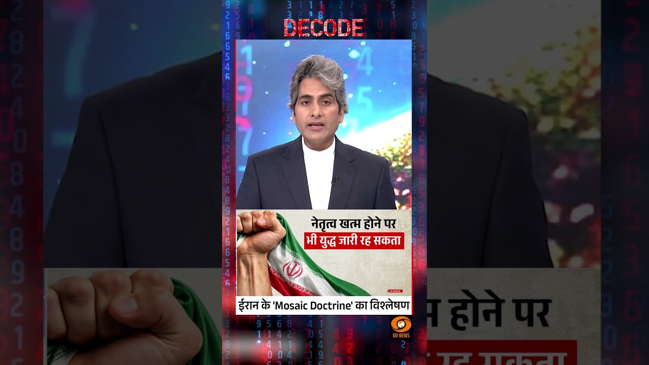 #DECODE | Analysis of Iran's 'Mosaic Doctrine' | Sudhir Chaudhary | #IranWar | #WestAsiaConflict