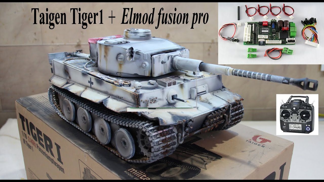 戦車なう2.Taigen / HengLong TIGER 1・ Elmod Fusion PRO の巻