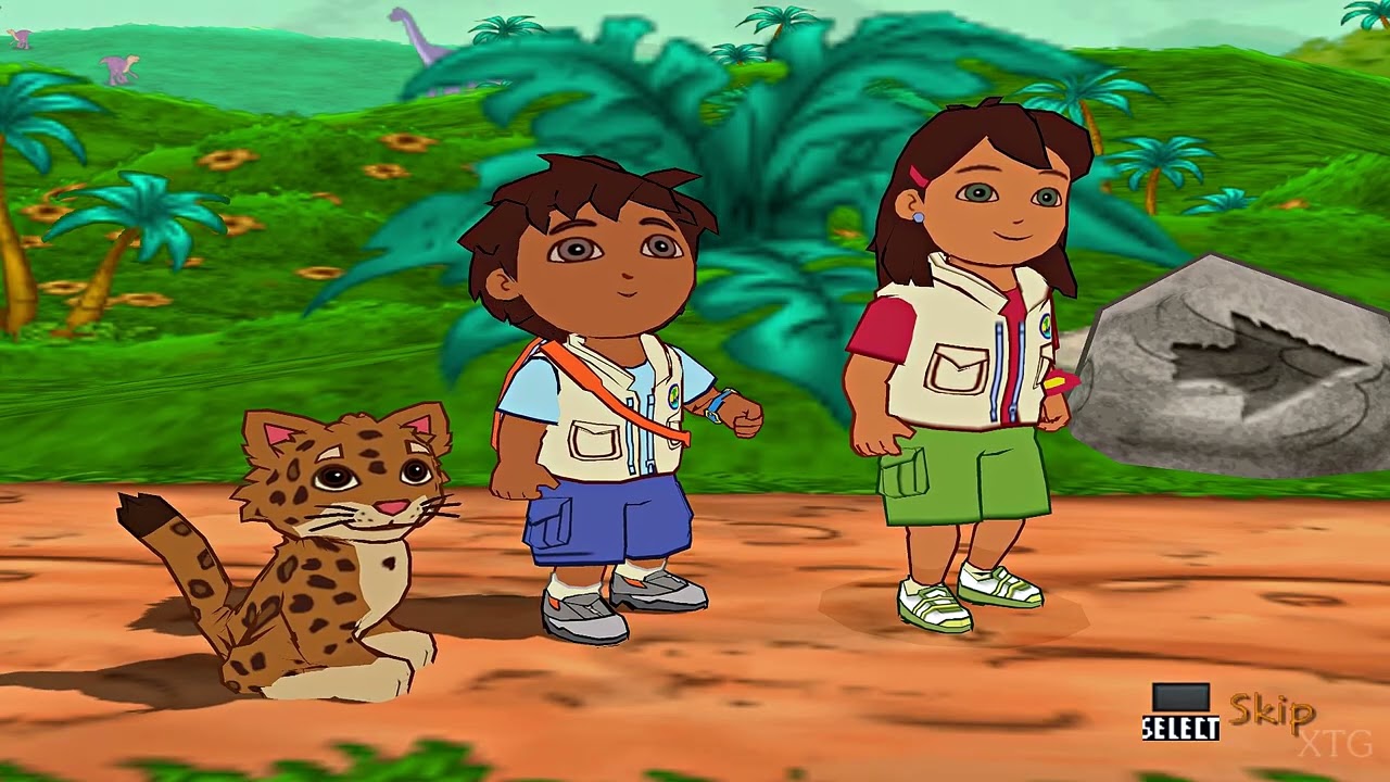 Go, Diego, Go! Great Dinosaur Rescue PS2 Gameplay HD (PCSX2 v2.0)