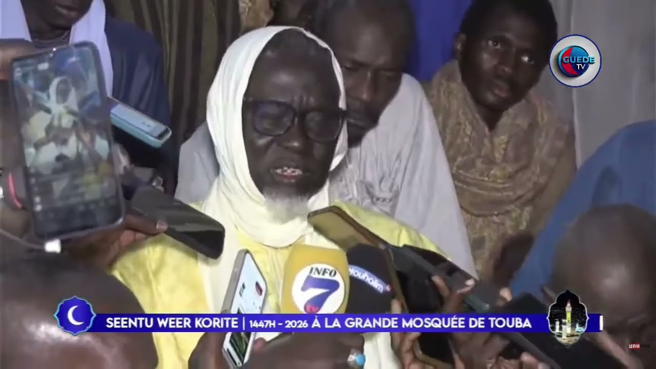 🚨Urgent : Déclaration Grande Mosquée de Touba Seentu weeru Koori 2026