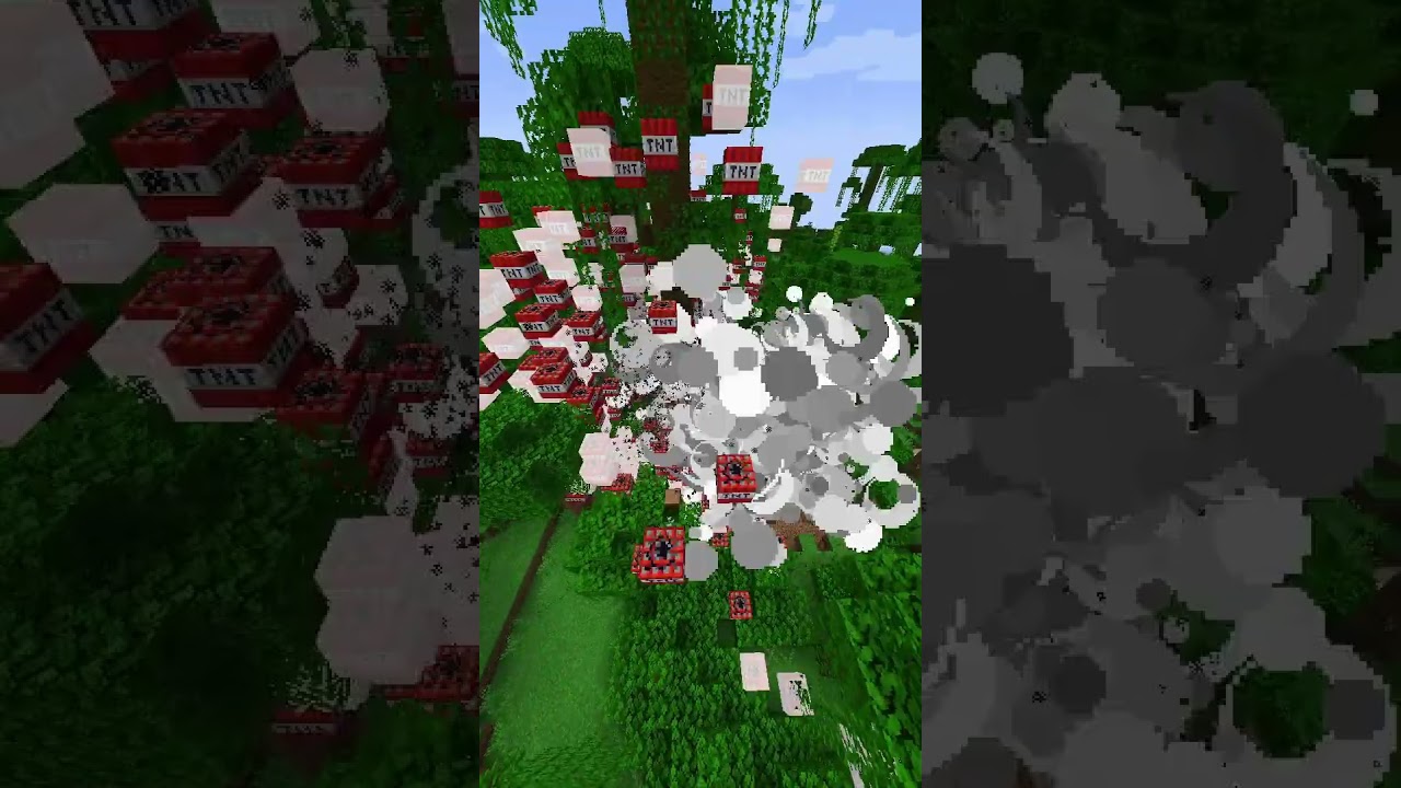 1000 TNT vs Cyclops  #minecraft #gaming #pcgames #minecraftmods  #tnt