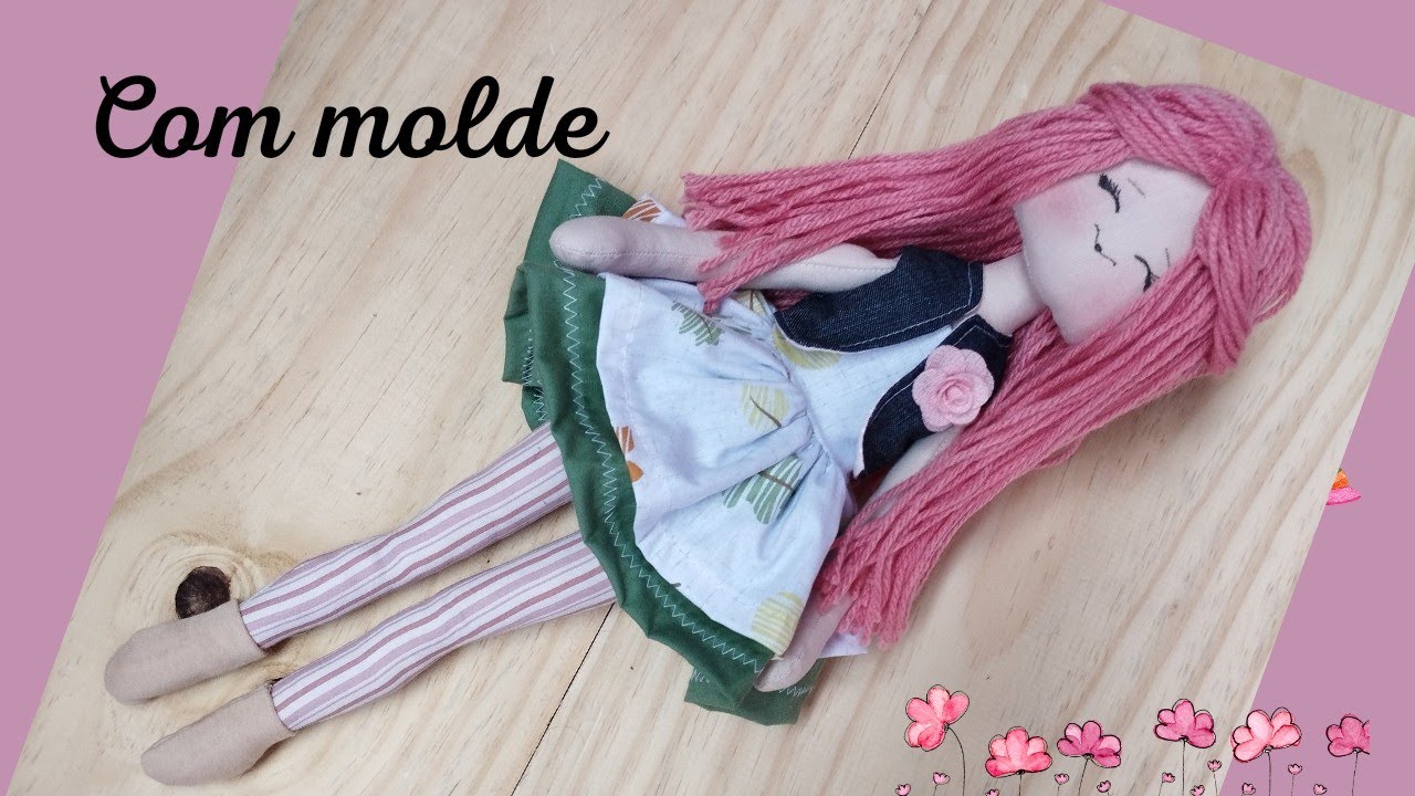 Boneca de pano Nicole