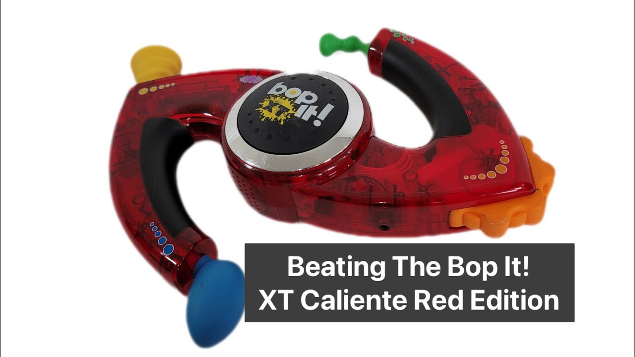 Beating The Bop It! XT Caliente Red Edition