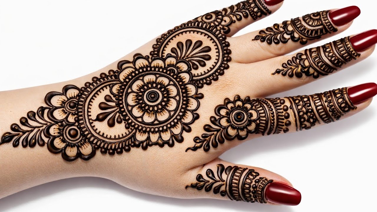 Back Hand stylish easy Mehndi Design | Eid Special  Mehndi Designs | Mehndi ka Design | Mehndi 