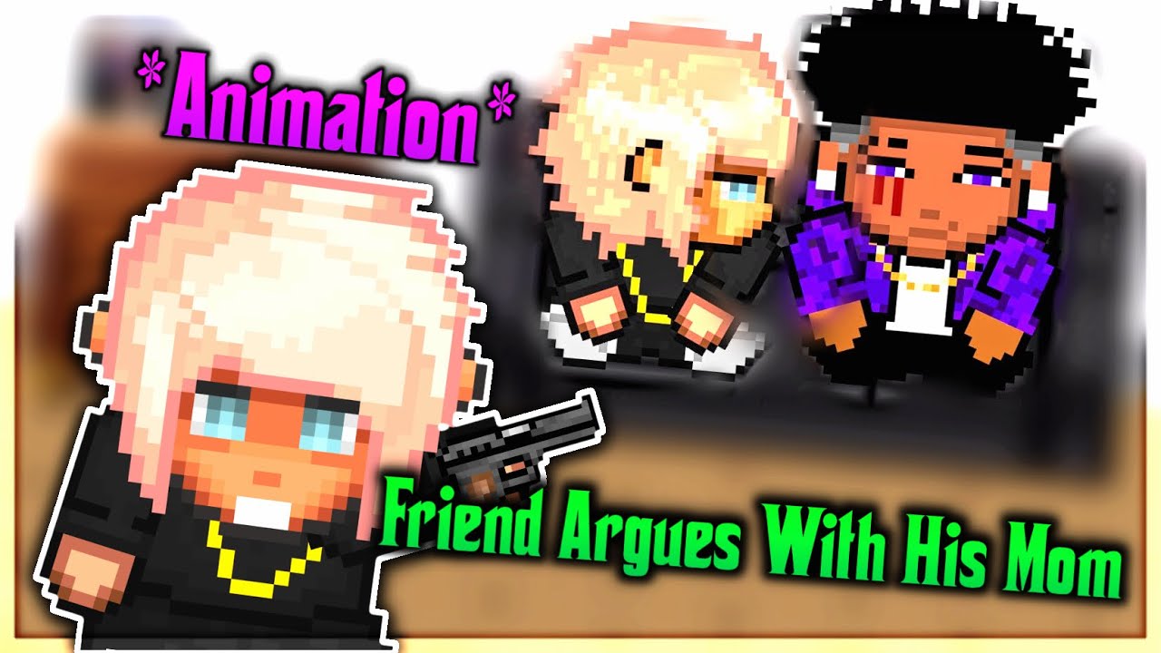 Graal Era | When Your White Friend Argues With His Mom (Animation REUPLOAD!)