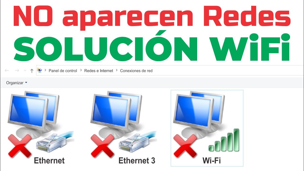NO Aparecen las Redes WiFi en mi PC | NO tengo Acceso a Redes Inalambricas | Instalar Drivers WiFi