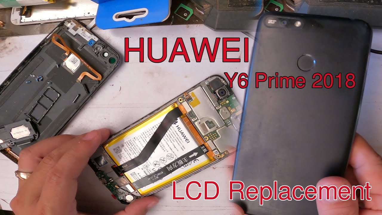 Huawei Y6 Prime 2018 LCD Screen Replacement #repair