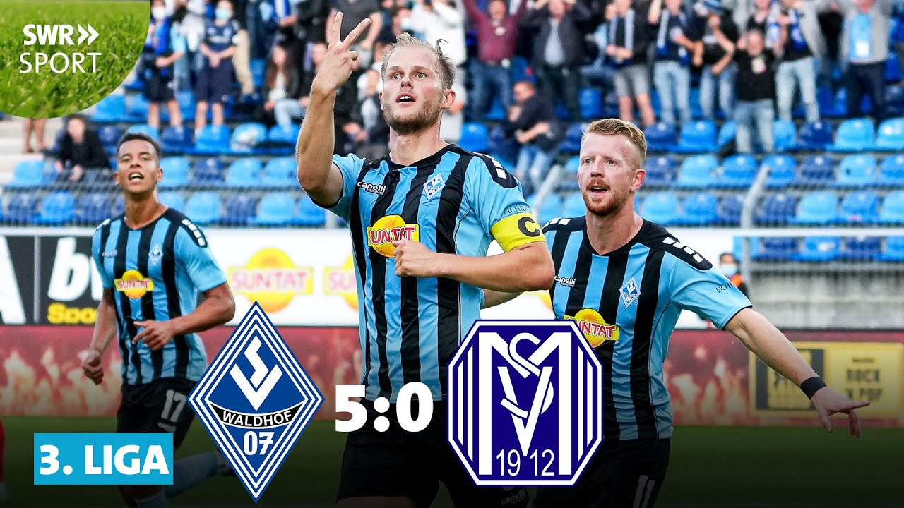3. Liga: Torrausch! Waldhof Mannheim besiegt den SV Meppen | SWR Sport