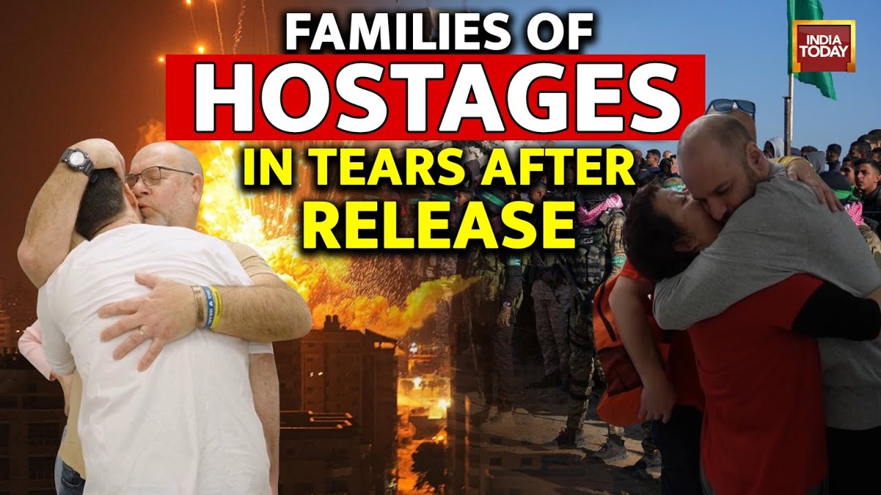 Hamas Releases 3 Israeli Hostages | Released Hostages Family In Tears | India Today