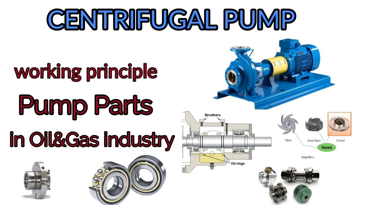 Centrifugal pump Parts | Working principle | Mechanical Rotating equipments | oil&gas in Tamil