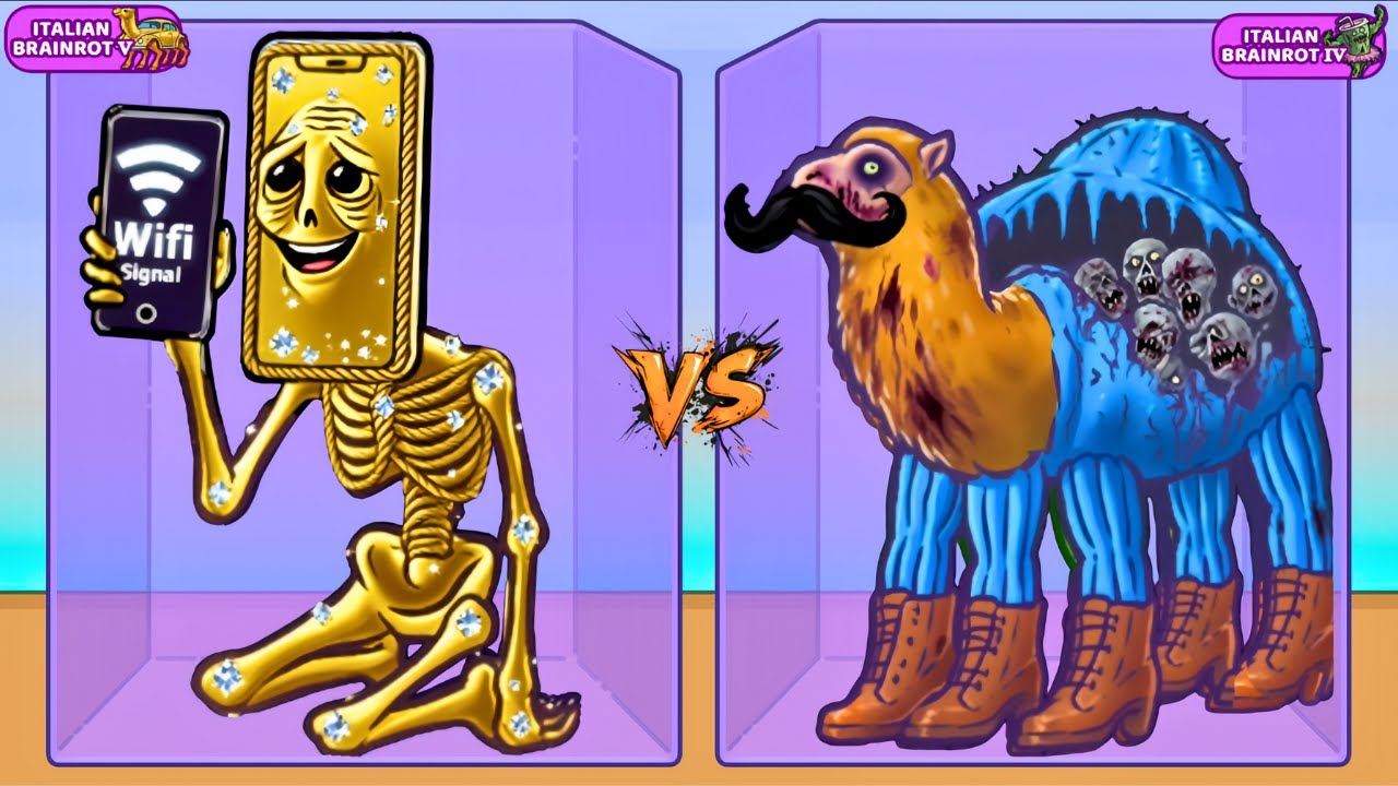 Merge Fellas GOLDEN BRAINROT 05 vs ZOMBIE BRAINROT 04 ⁉️ I New Update - Reaching Max Level!