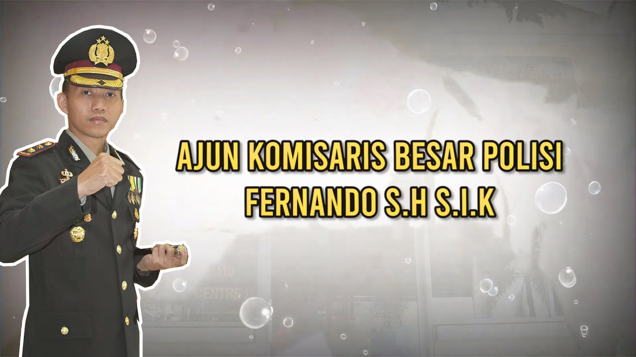 SELAYANG PANDANG AKBP FERNANDO S.H S.I.K