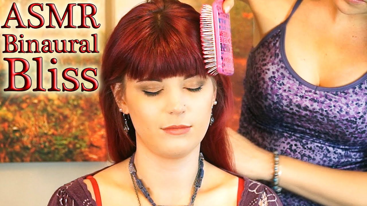 ASMR Binaural Bliss Hair Brushing & Scalp Massage - Soft Spoken, Ear to Ear Whisper