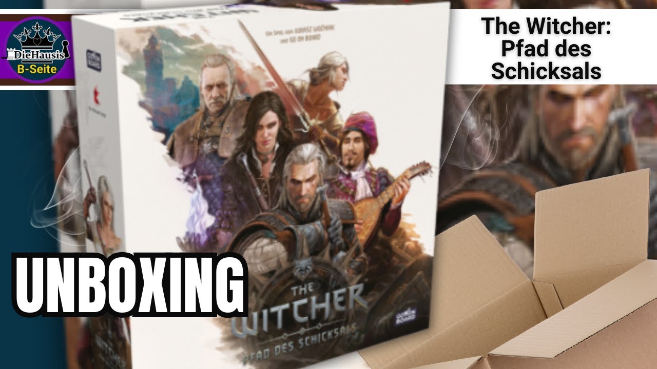 The Witcher: Pfad des Schicksals 📦 Spiel Unboxing – Was steckt drin? | DieHausis B-Seite