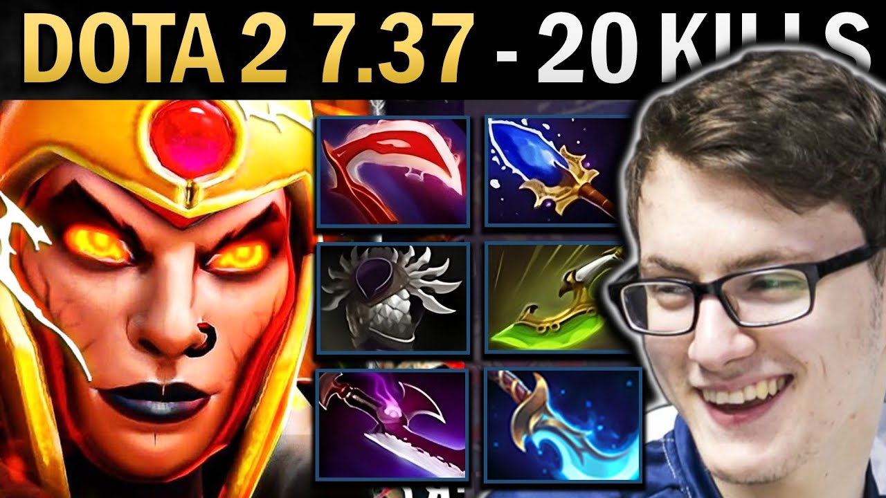 Legion Commander Gameplay Miracle with 20 Kills and 1000 GPM - Dota 2 7.37