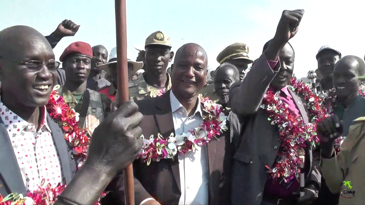 South Sudan FVP- H.E. Taban Deng Gai- Tour of Jonglei State 2018