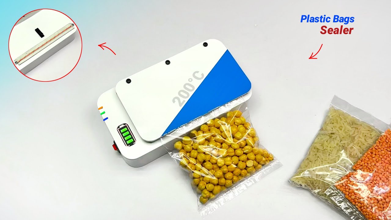 Make a Rechargeable Sealing Machine - Can it seal all types of plastic bags? 