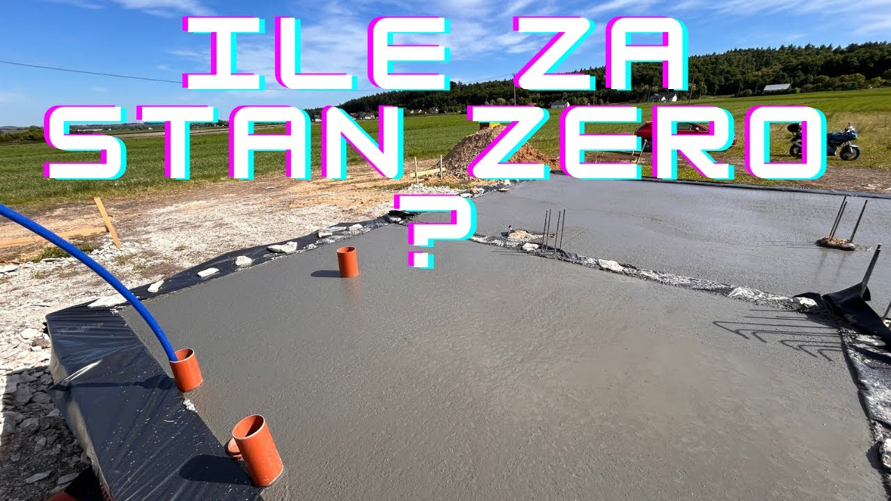 BUDOWA DOMU  - #5 STAN ZERO ILE KOSZTOWAŁ (DOM W MALINÓWKACH 14)