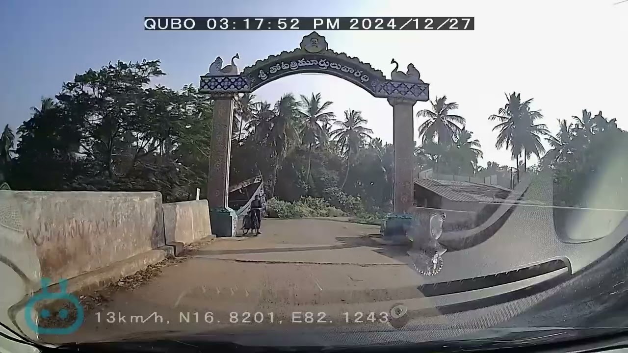 Andhra Pradesh, Kakinada District, Beautiful Village Roads