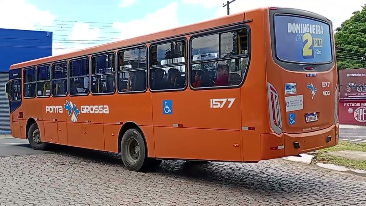 Movimento de ônibus Viação Campos Gerais (VCG) Terminal Nova Rússia (Parte 1).