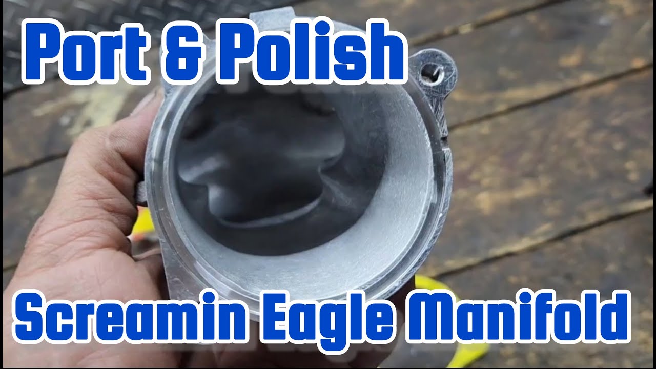 Billy Lowrider ST Screamin Eagle SE 64mm Throttle Body Port Polish Manifold