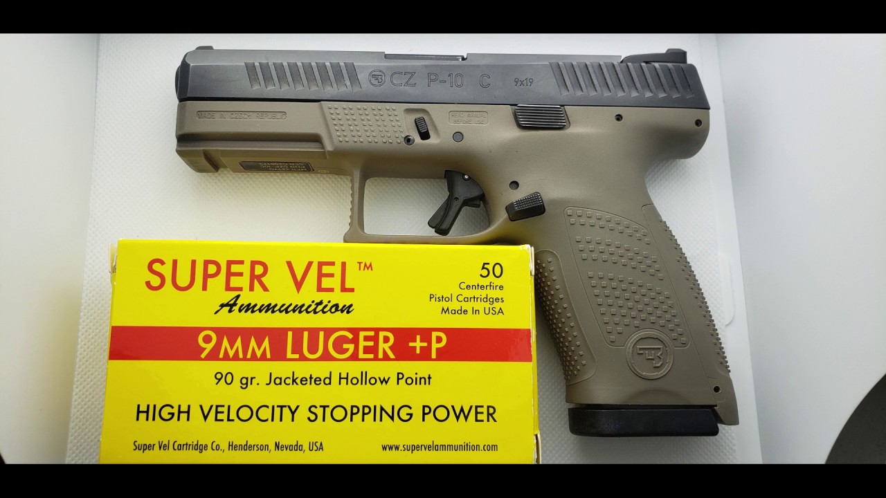 Super Vel JHP 9mm+P Gel Test
