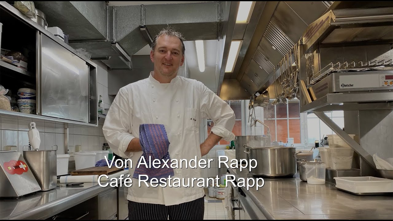 Gebratener Wolfsbarsch von Südland Koch Alexander Rapp, Café Restaurant Rapp, Königsfeld-Buchenberg