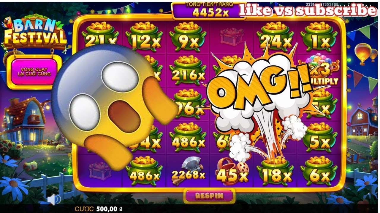 🔥🔥🔥🔥MAX WIN BARN FESTIVAL! X4452 OMG! (Pragmatic Play) SLOT🔥