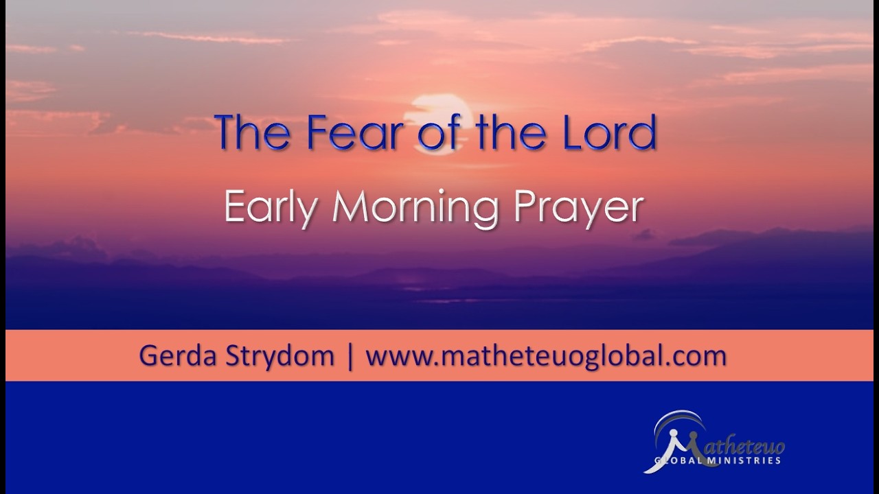 The Fear of the Lord