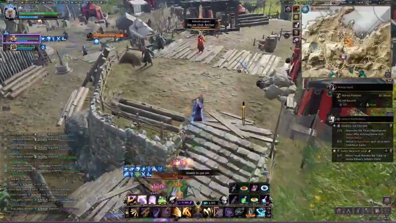 Solo Farm Nebula - Spear Dagger, Throne and Liberty