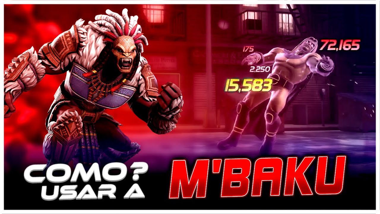 M'BAKU 7⭐R4 - BUENO PERO NO TANTO?  | marvel batalla mcoc