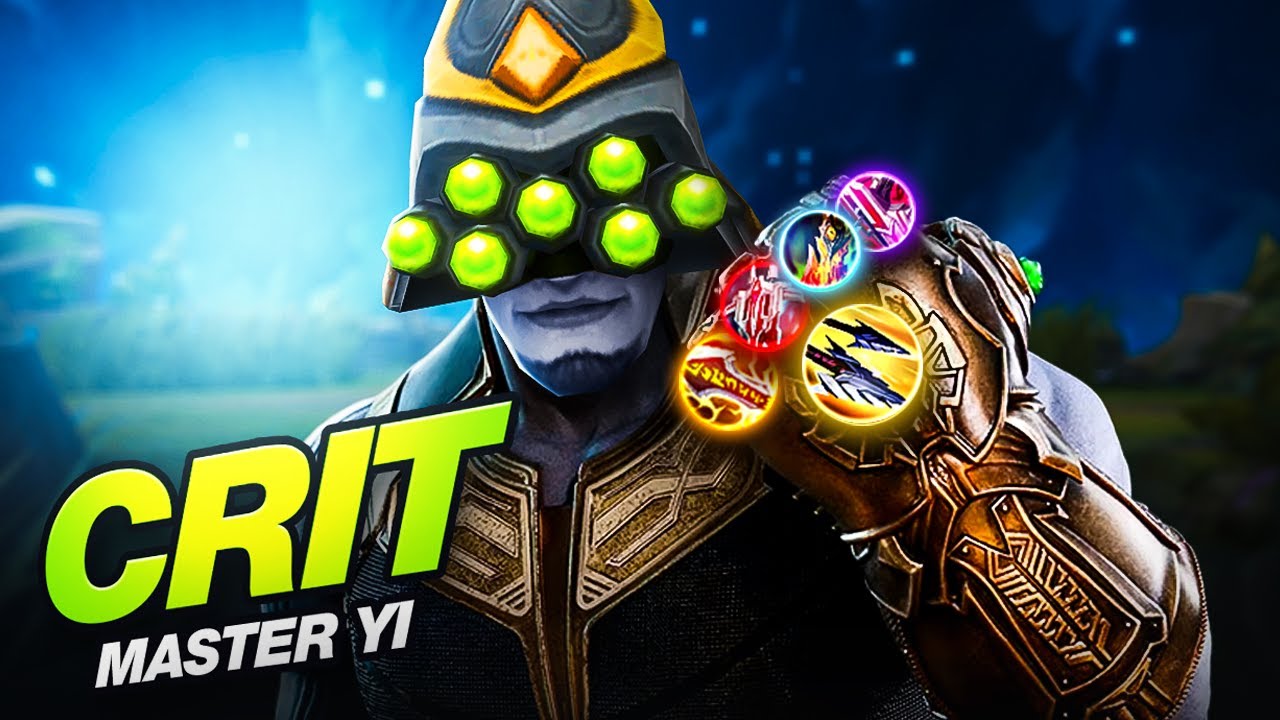 THIS IS THE BEST MASTER YI CRIT BUILD