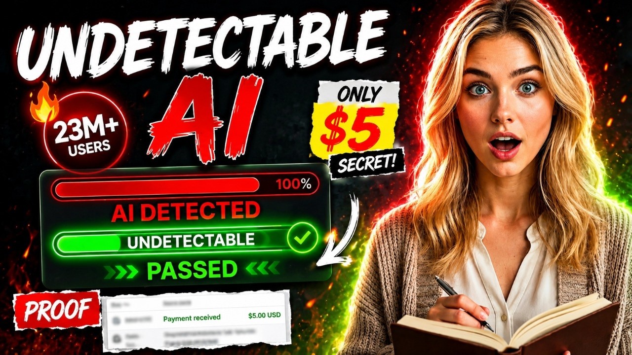 🔥 Undetectable AI Review: 23M Users & $5 Secret [Proof]