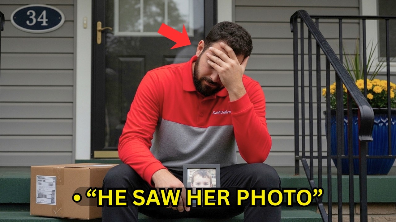 Delivery Man Breaks Down Seeing Customer's Photo — The Reason Will Shatter Your Heart