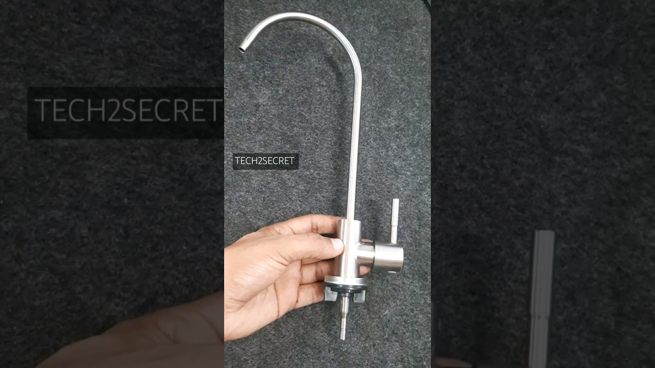 RO Water Tap | Stainless Steel Water Filter Faucet for Kitchen Sink | Counter Top RO Faucet | #reels