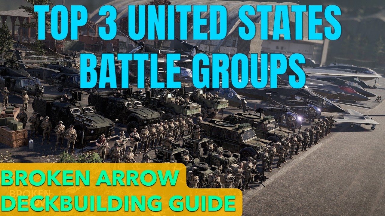 BA Guide - TOP 3 United States Battle Groups | Broken Arrow PvP
