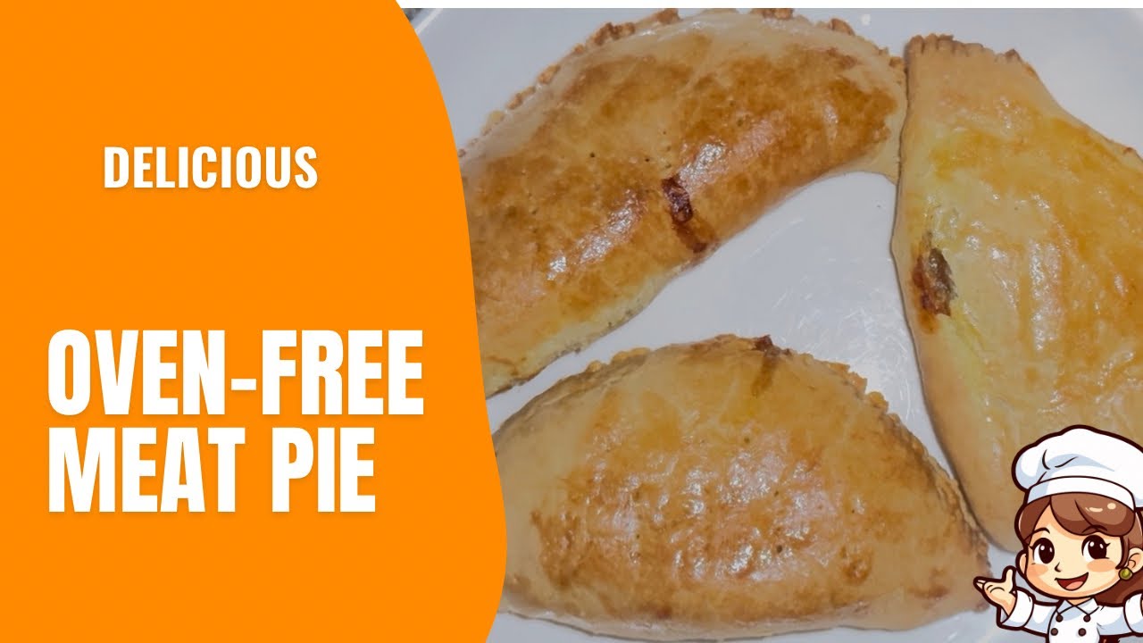 Crispy Nigerian Meat Pie in an Air Fryer 🔥 No Oven Needed