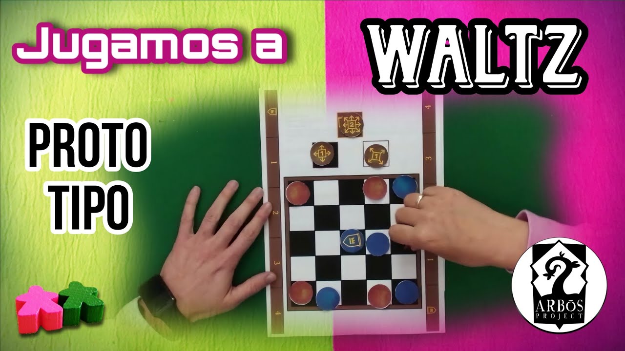 [Partida y c&oacute;mo se juega] Waltz. Un juego abstracto para 2 jugadores de Arbos Project